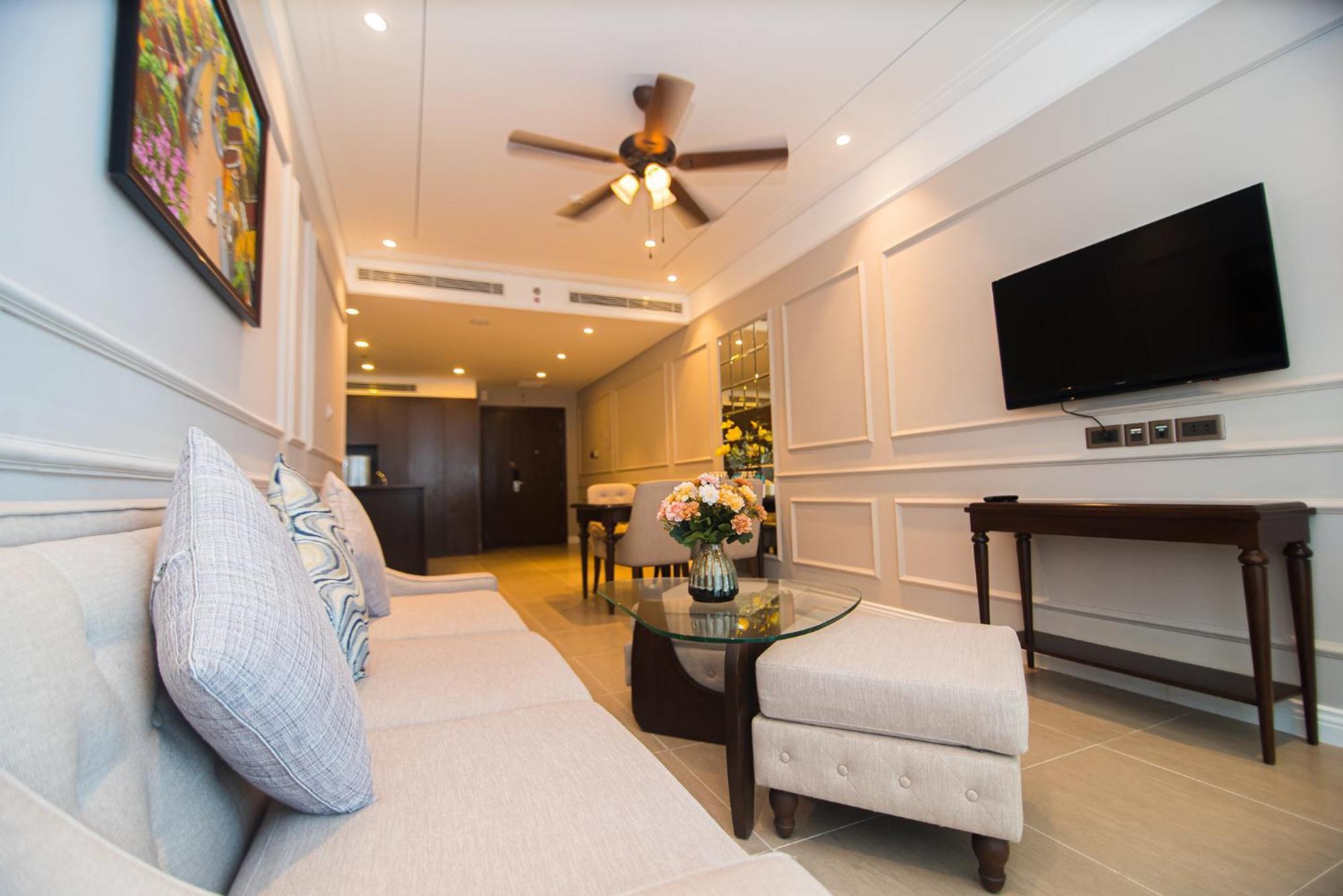 Luxury Apt Opposite Mykhe Beach دا نانغ المظهر الخارجي الصورة