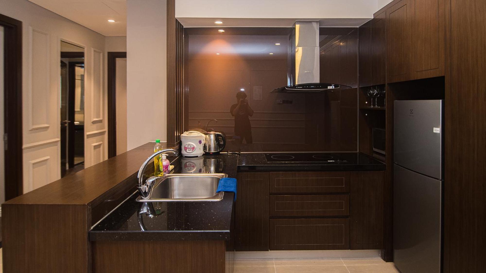 Luxury Apt Opposite Mykhe Beach دا نانغ المظهر الخارجي الصورة