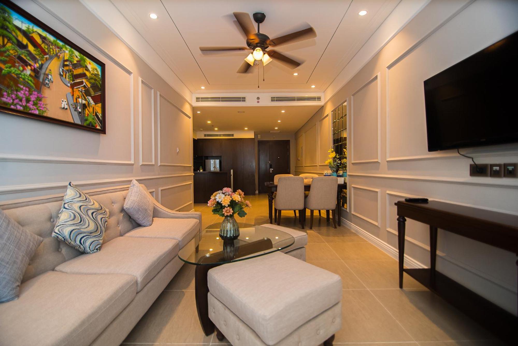 Luxury Apt Opposite Mykhe Beach دا نانغ المظهر الخارجي الصورة