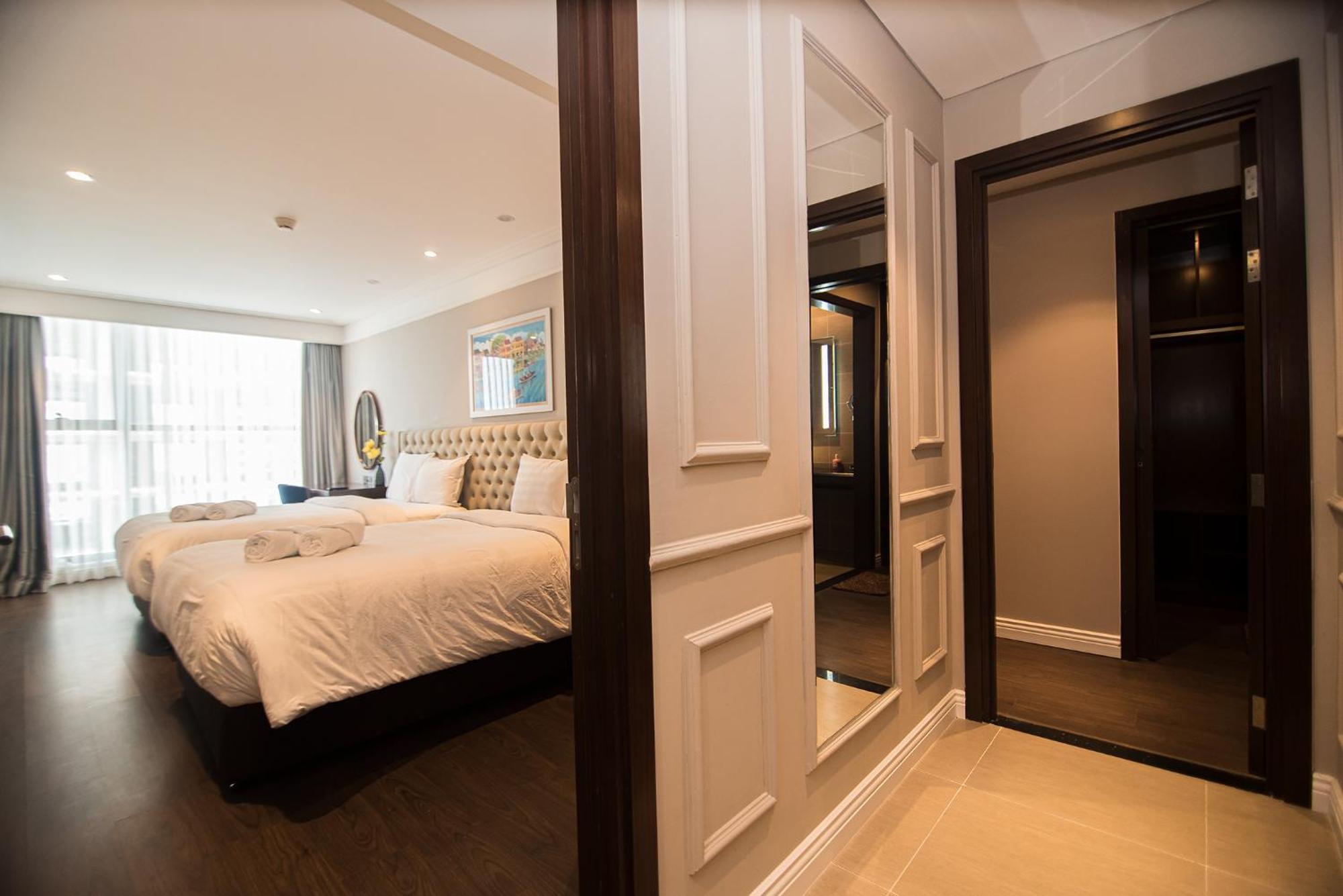 Luxury Apt Opposite Mykhe Beach دا نانغ المظهر الخارجي الصورة