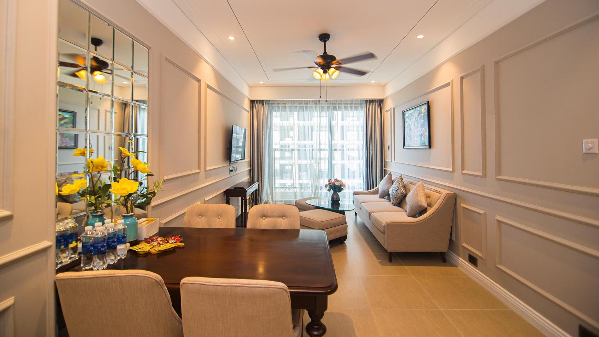 Luxury Apt Opposite Mykhe Beach دا نانغ المظهر الخارجي الصورة