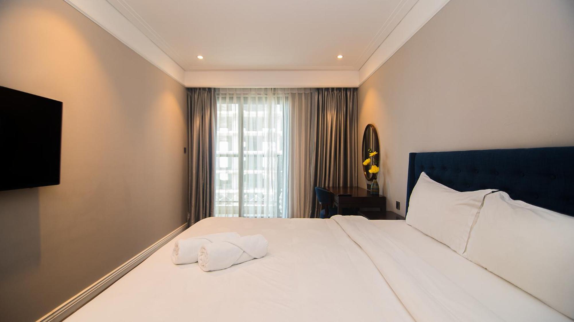 Luxury Apt Opposite Mykhe Beach دا نانغ المظهر الخارجي الصورة