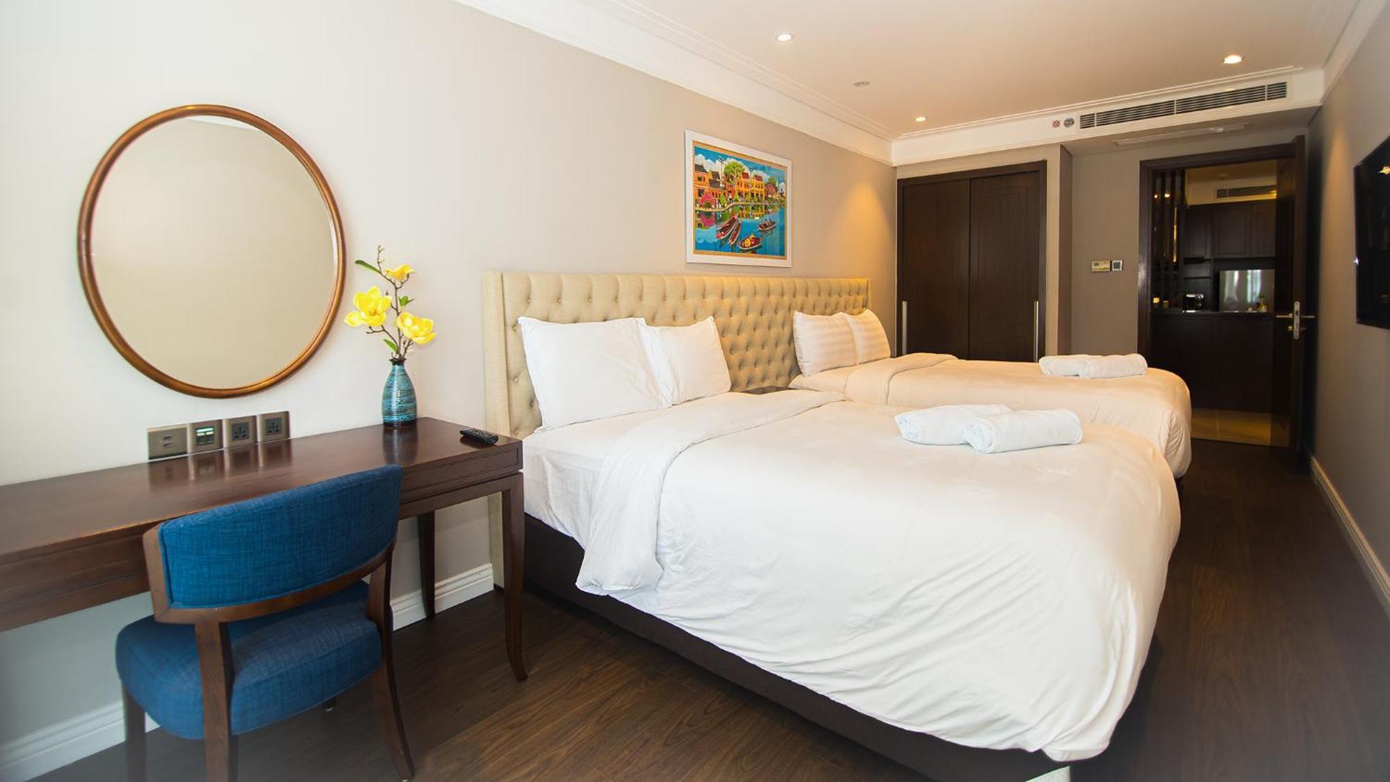 Luxury Apt Opposite Mykhe Beach دا نانغ المظهر الخارجي الصورة